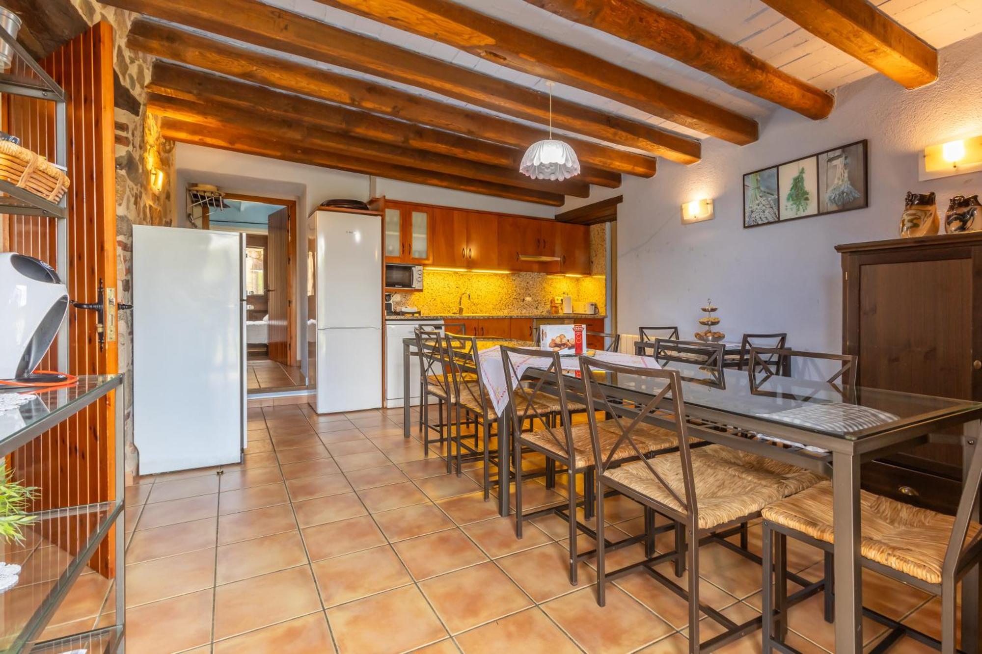La Pahissa De Can Abras Casa Rural Жирона Экстерьер фото