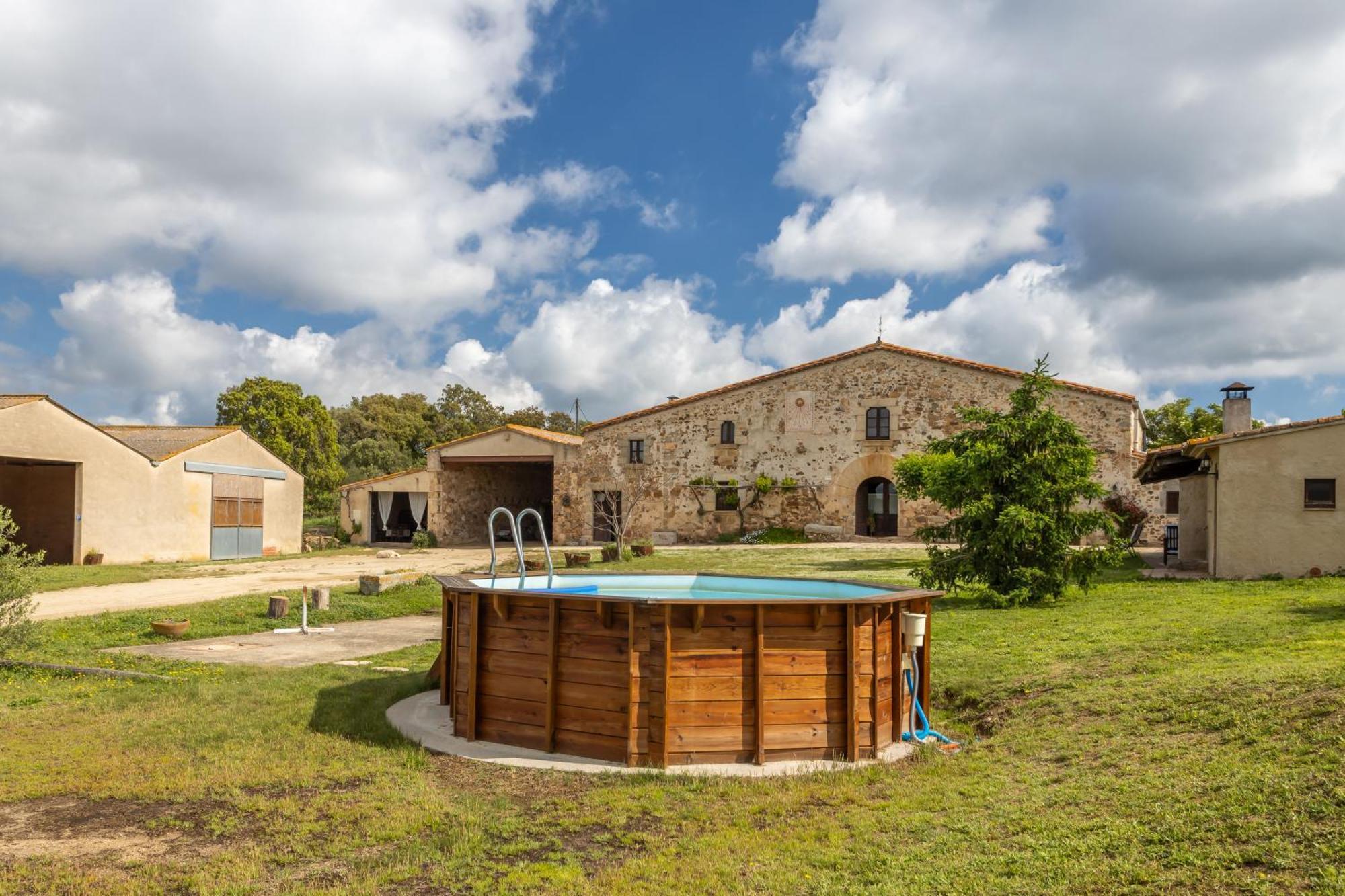 La Pahissa De Can Abras Casa Rural Жирона Экстерьер фото